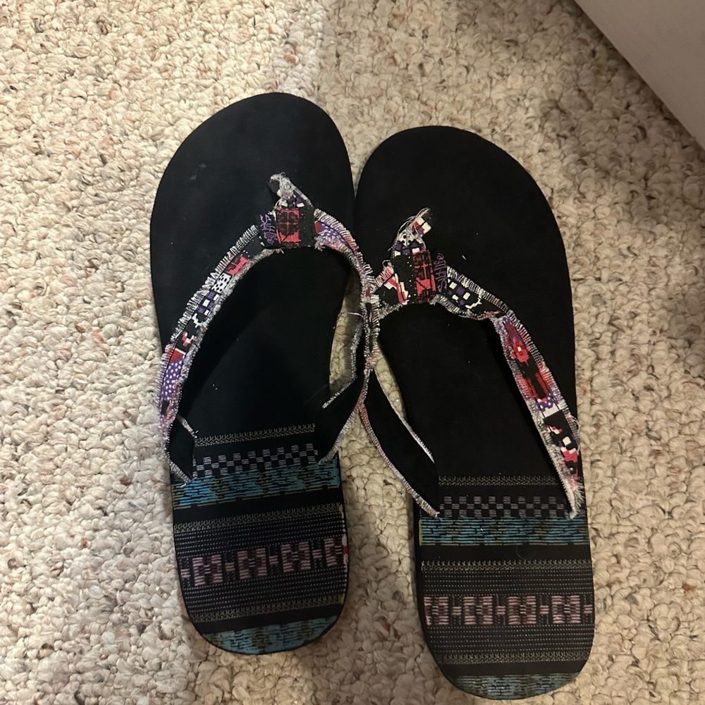 Salt life flip flops